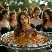 Garden-wedding-wom-served-Brown-hair-0-93