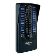 Detalhe do teclado e leitor RFID