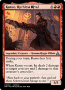 0083 Kazuo, Ruthless Rival