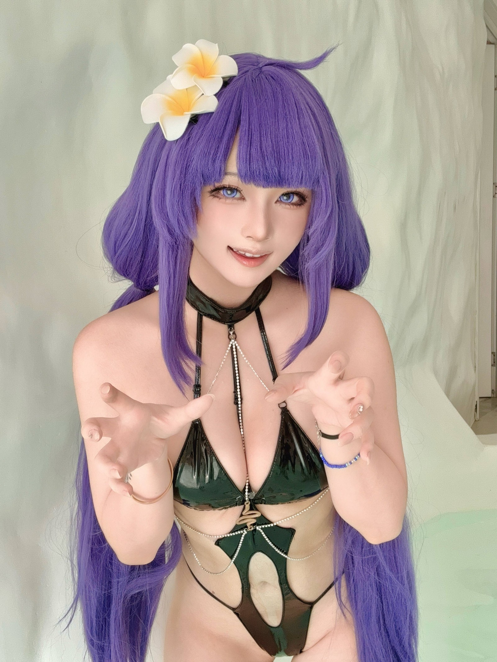 屿鱼 Yuyu Mogador 水着 Cosplay 写真图集（81P｜240MB）插图3