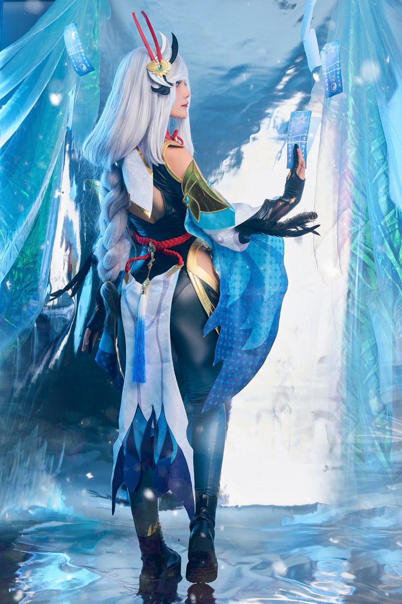 Joyce Lin2x Shenhe Cosplay Genshin Impact 写真集 89P插图1