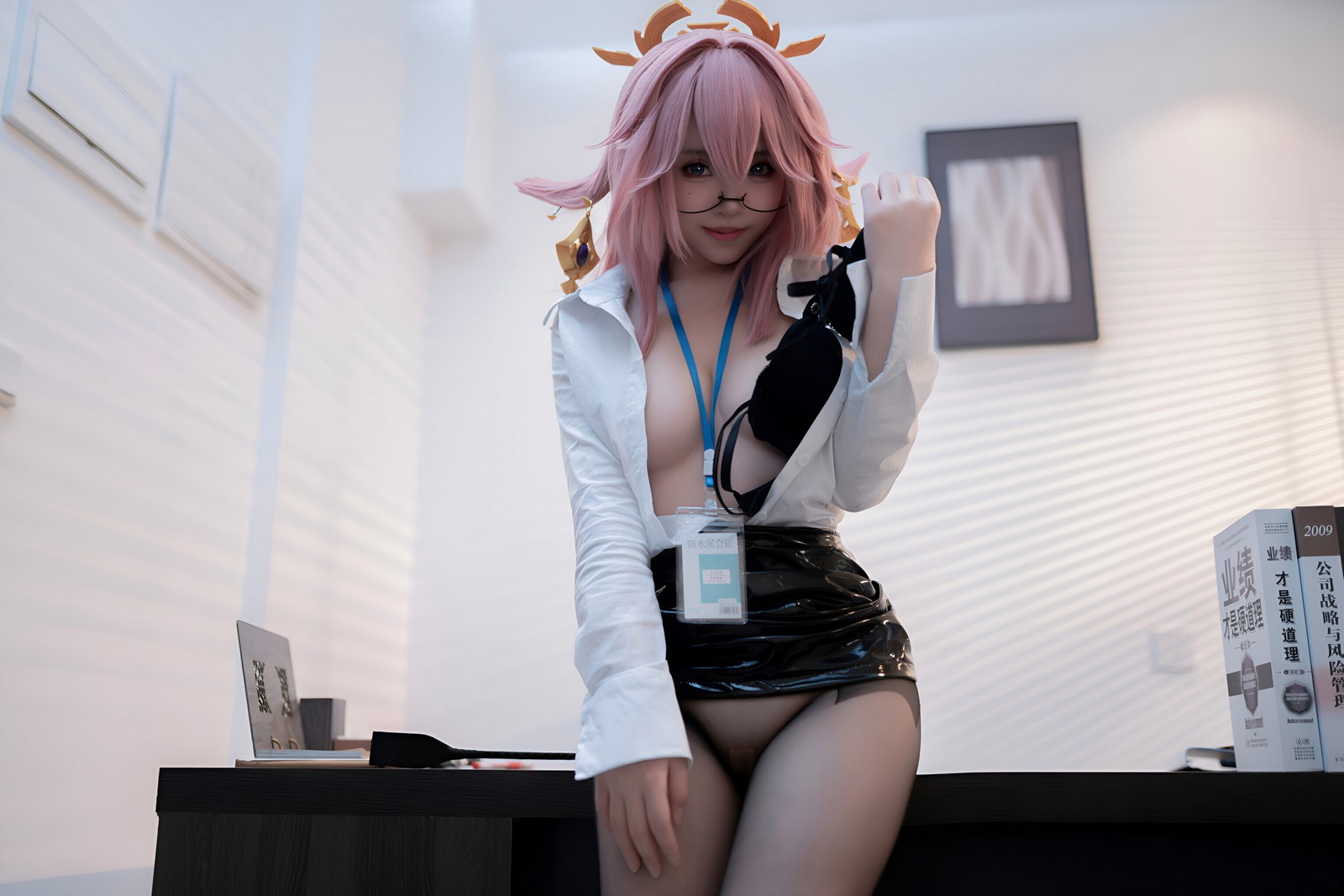 Bangni邦尼 – 面试主题 写真集（85P-16V-1.05GB）剧情向插图4