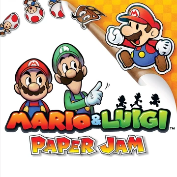 Mario & Luigi: Paper Jam box art