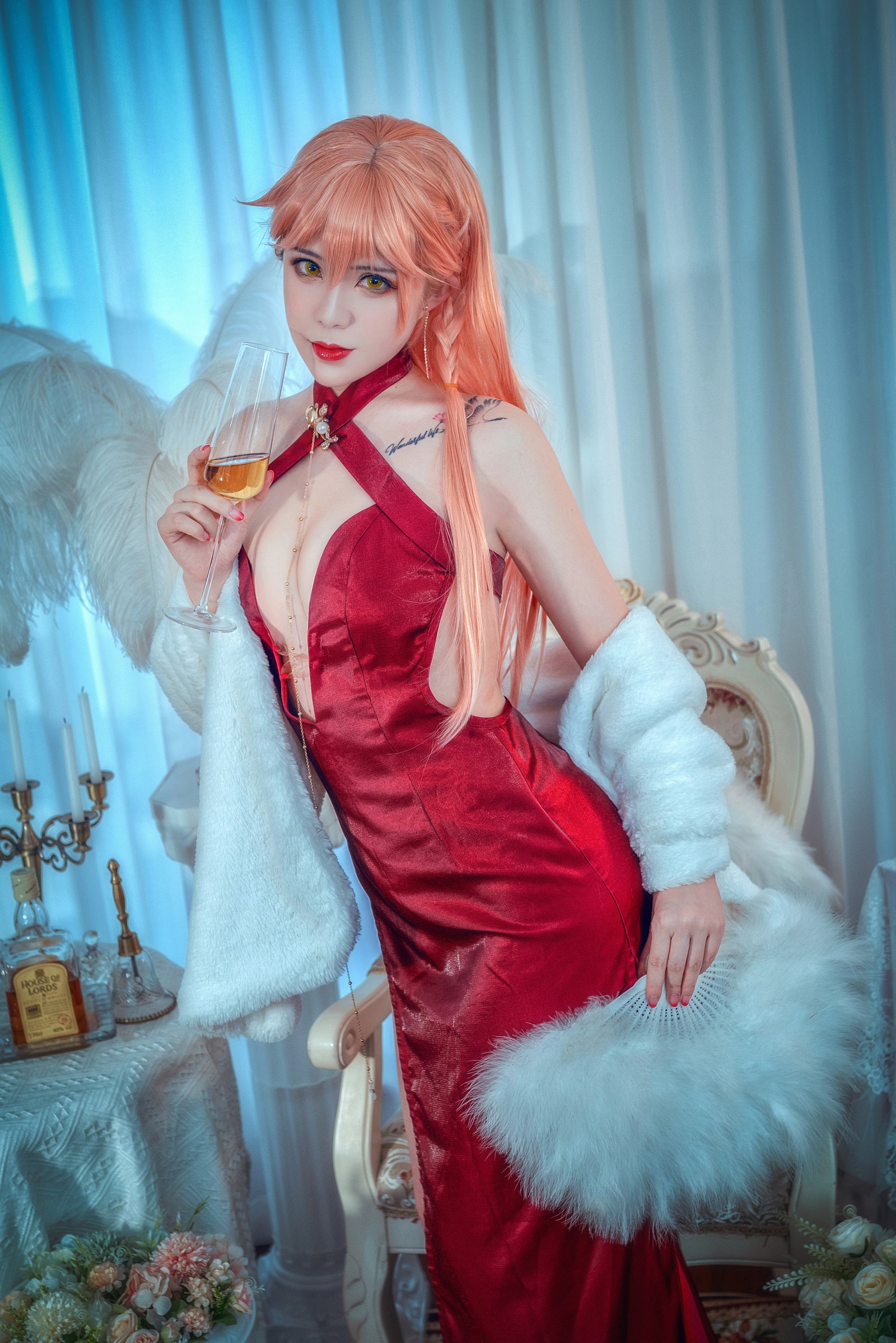 羊大真人 – Ots14 礼服 Cosplay 高清写真集（16P-203.9MB）优雅制服风插图3