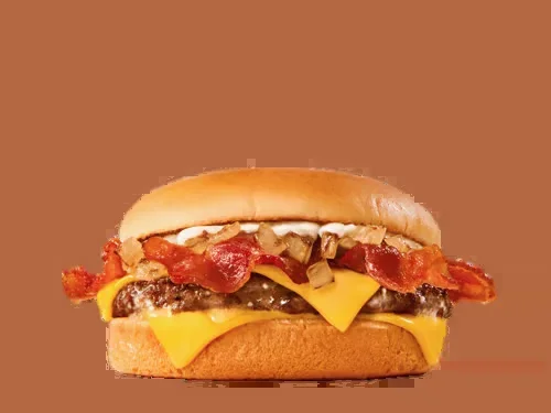 Garlic Butter Bacon Cheeseburger