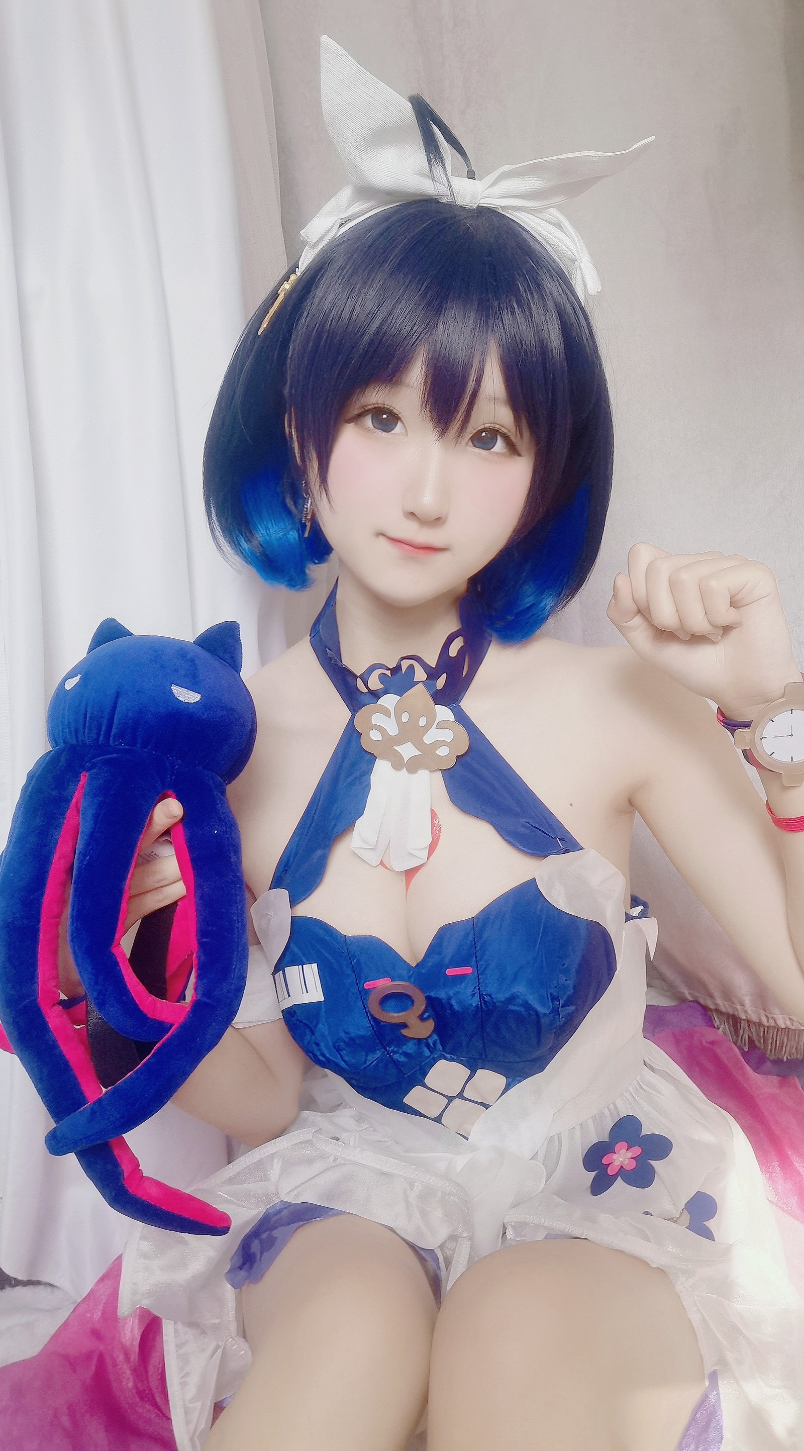 Seele麦麦希儿彼岸浪花 Cosplay｜海边主题高清写真（102P-532MB）插图8