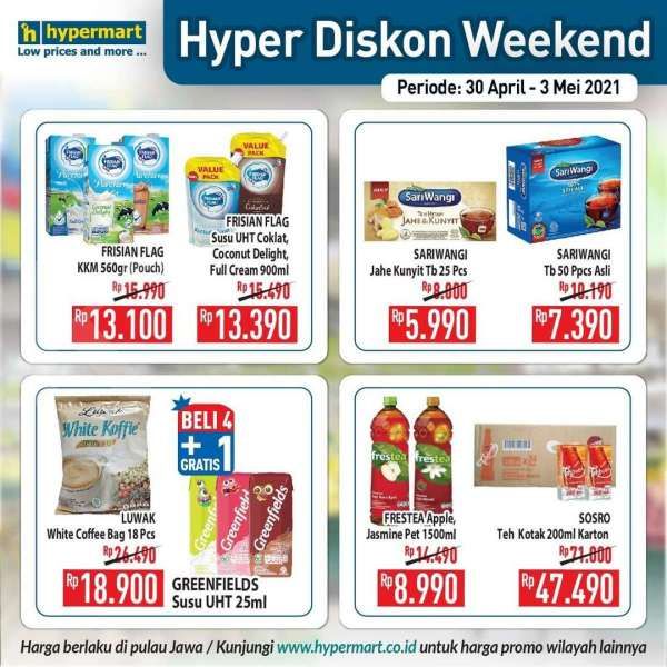 Katalog Promo Hypermart 30 April - 3 Mei 2021 
