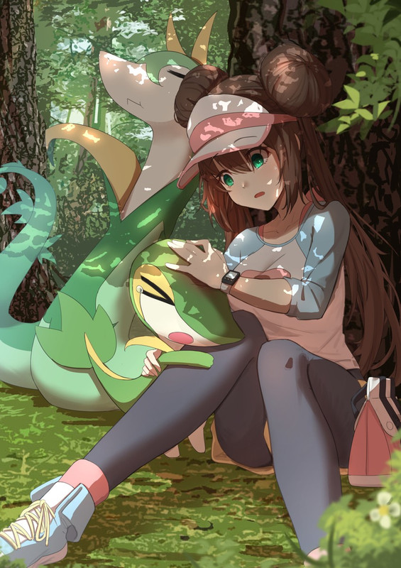 rosa-snivy-and-serperior-pokemon-and-2-m