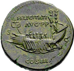 Glosario de monedas romanas. GALERA. 12