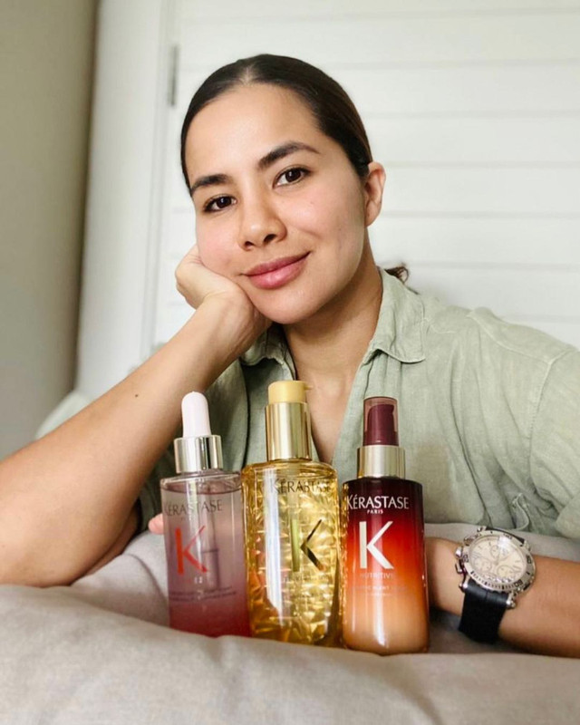 Noor Nabila saat promosikan brand