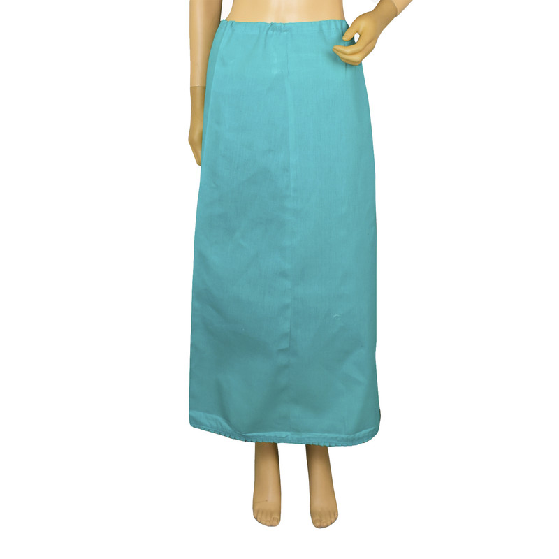 Women Saree Cotton Underskirt Petticoat Adjustable Sari Slip