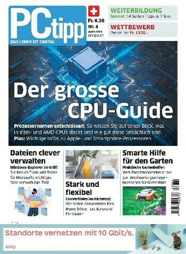 Cover: Pctipp Magazin No 04 April 2023