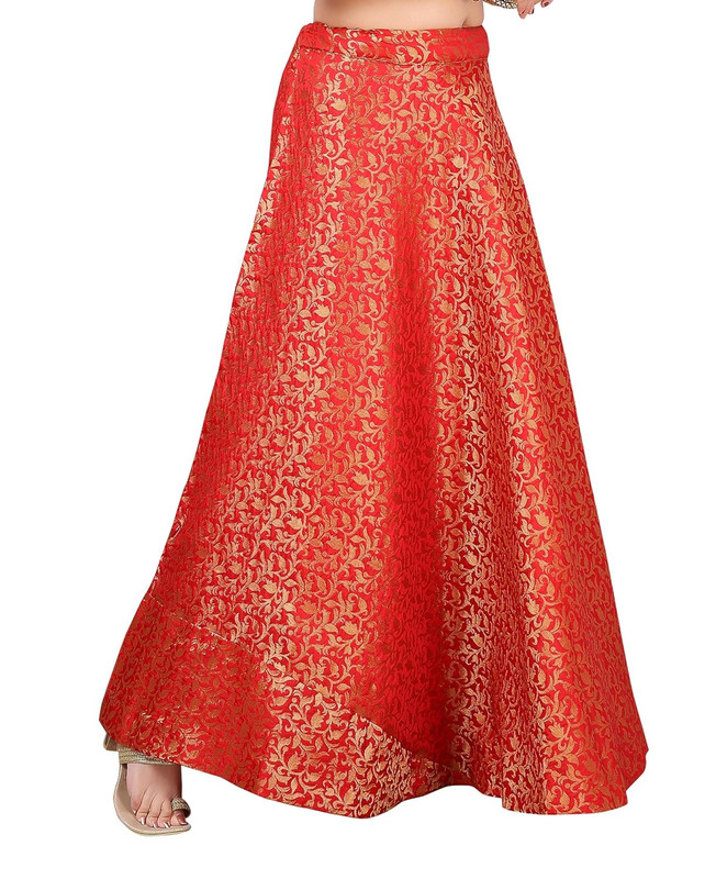 Women's Maxi Skirt Flared Bollywood Lehenga Choli Belly Dancing Skirts Partywear - Picture 47 of 47