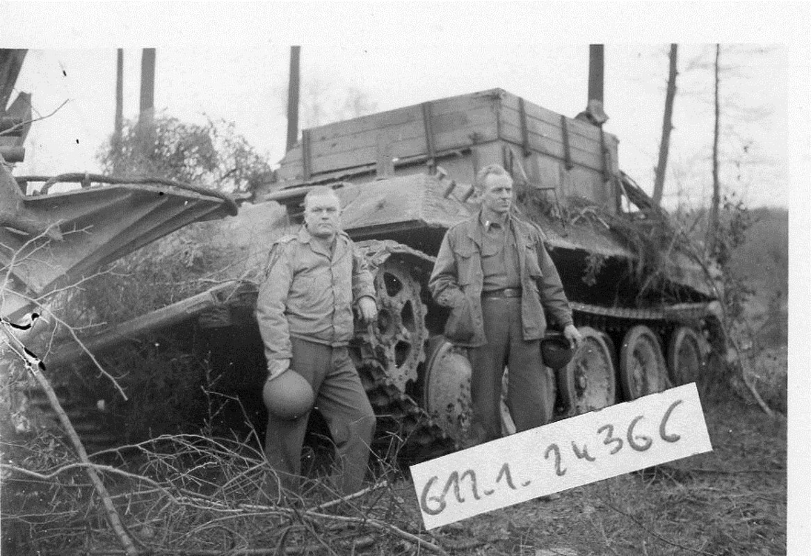 Panzer Panther zerstört Westdeutschland 1945 (