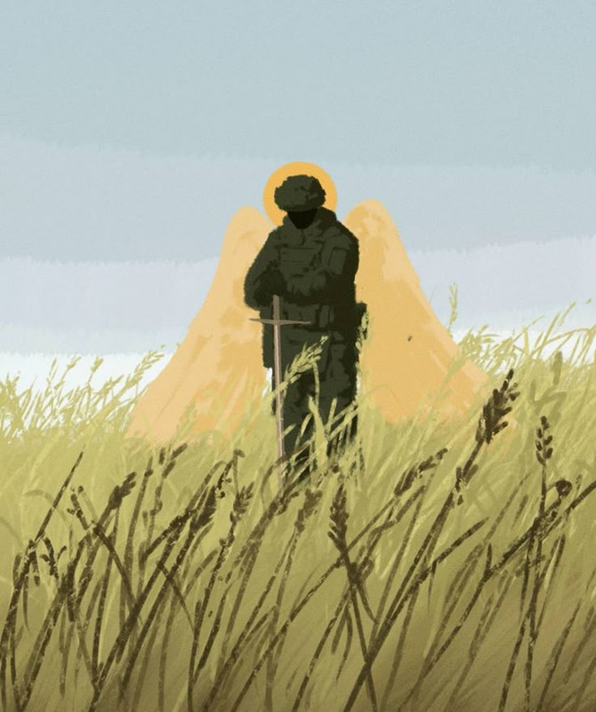 Champs à perte de vue