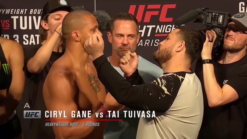 Резултати от UFC Fight Night: Ган срещу Туиваса