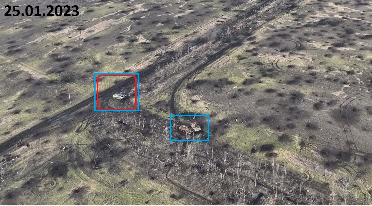1004 2x bmp2 dam aband, 1x BTR82A destr 25 01 23