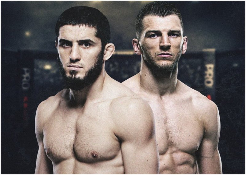 Ислам Махачев срещу Дан Хукър на UFC 267