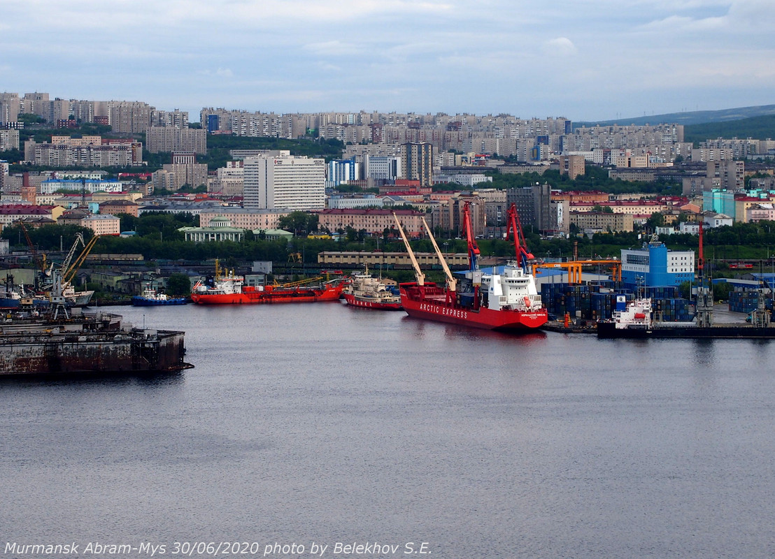 Абрам-Мыс, Кольский залив, лето Абрам-Мыс, Кольский залив, лето