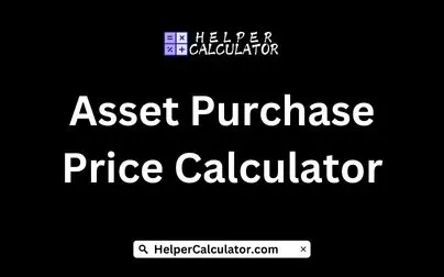 Asset Purchase Price Calculator