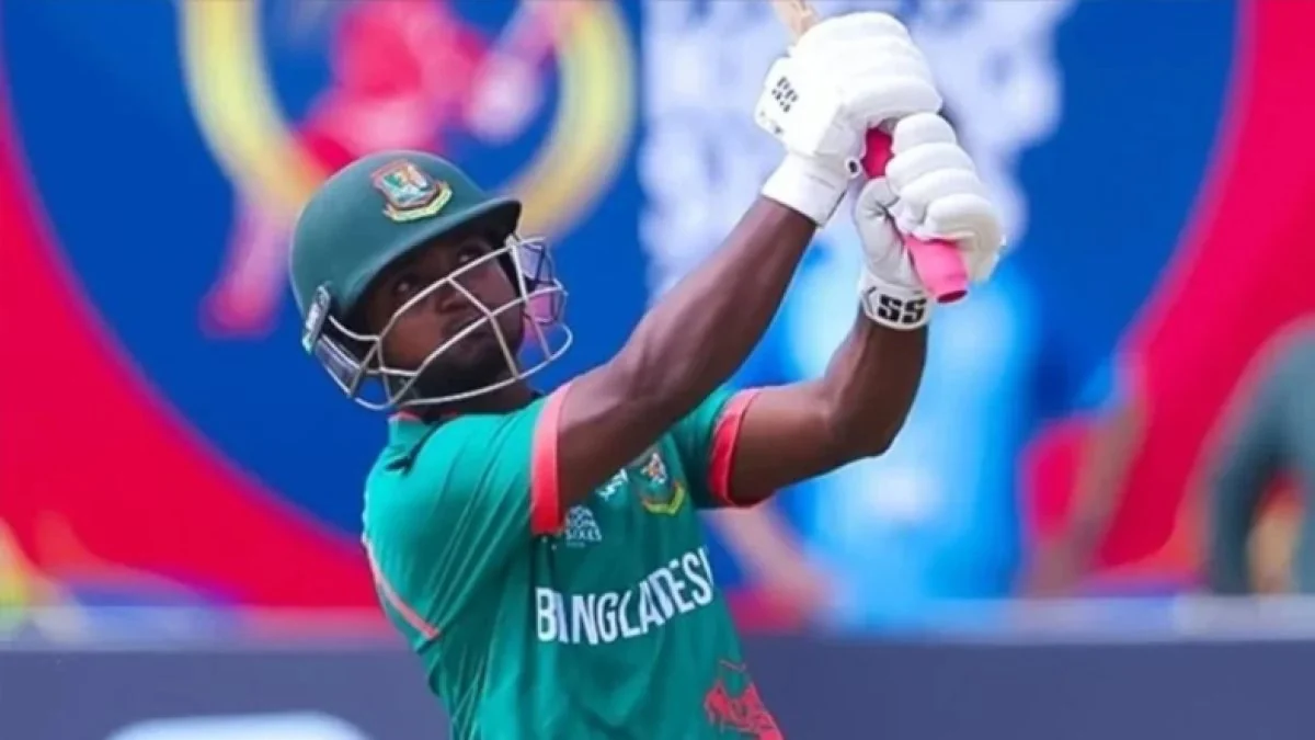 এক ওভারে বাংলাদেশের ৬ ছক্কা