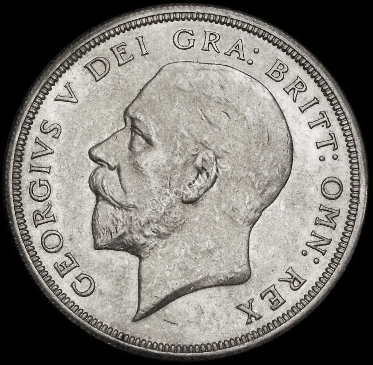 1929 Crown Obverse