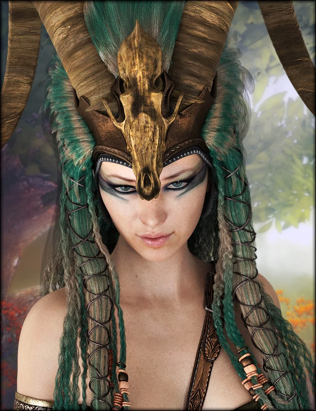 Axarra Headdress Textures