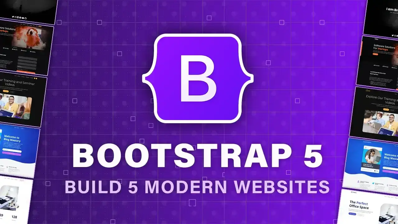 Brad Traversy - Bootstrap 5 From Scratch