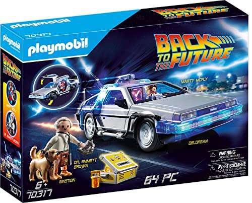 Amazon: Playmobil Volver al Futuro Delorean | Pagando en efectivo