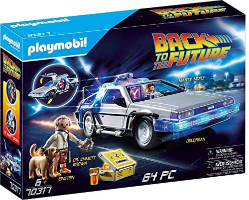 Amazon: Playmobil Volver al Futuro Delorean | Pagando en efectivo 
