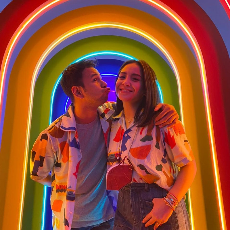 Nagita Slavina dan Raffi Ahmad