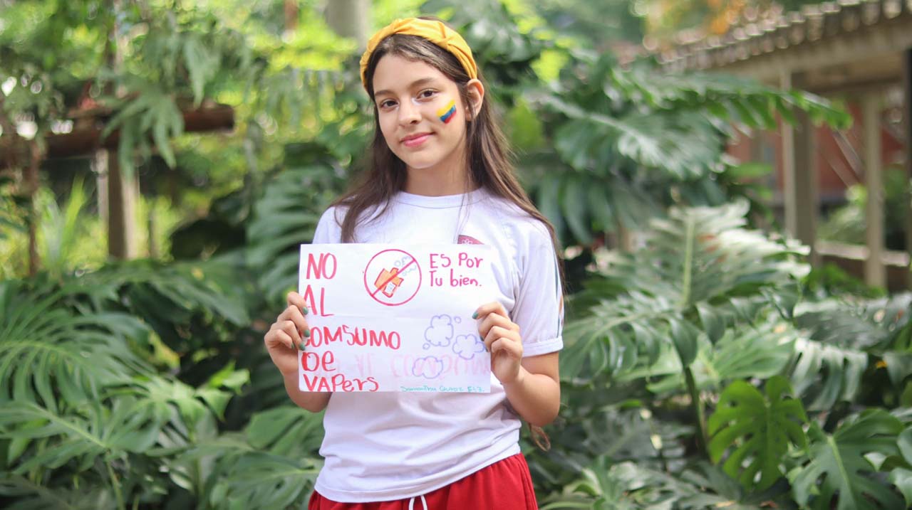 Con estrategia Libres Para…, Medellín protege a estudiantes del tabaco y vapeadores