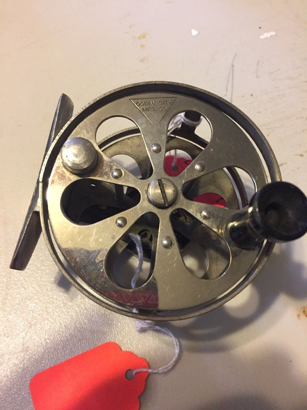 brass skeleton fly reels Pflueger Progress 80yd reel with box/papers T6 aircraft aluminum with an ergonomic Delrin handle Kineya - Cavous Fly Reel