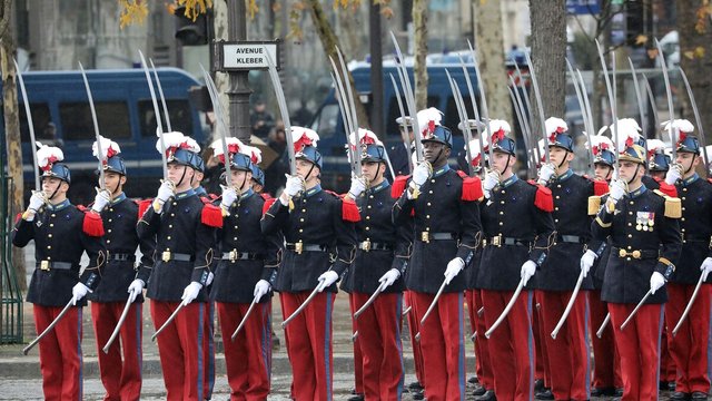 Guardia Republicana durante el evento