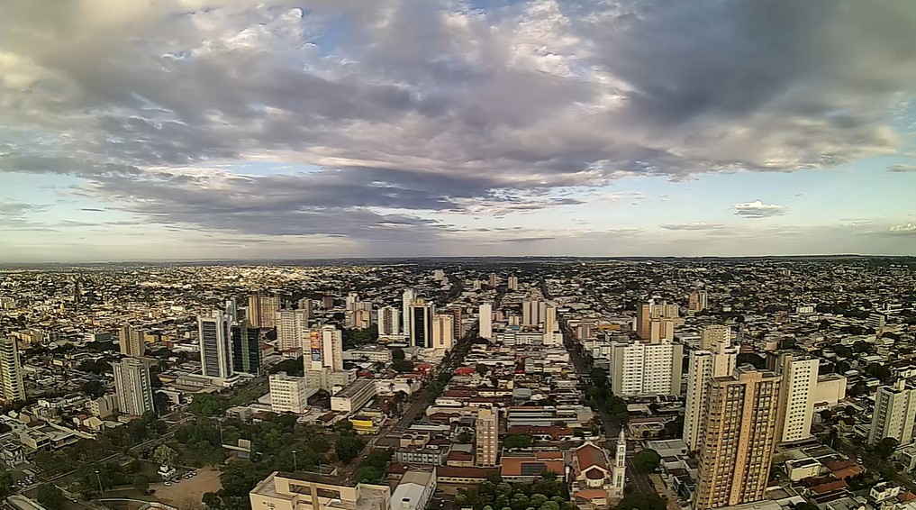 Campo Grande nesta manhã de segunda-feira
