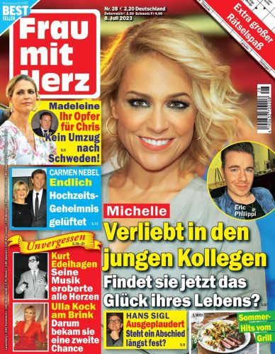 Cover: Frau mit Herz Magazin No 28 vom 08  Juli 2023