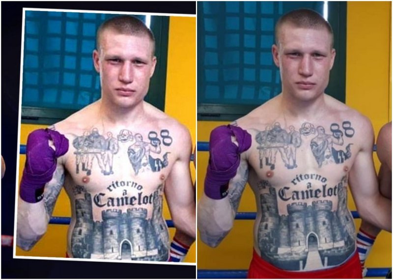 Наказват боксьор заради нацистки татуси и поздрав — MMA.BG
