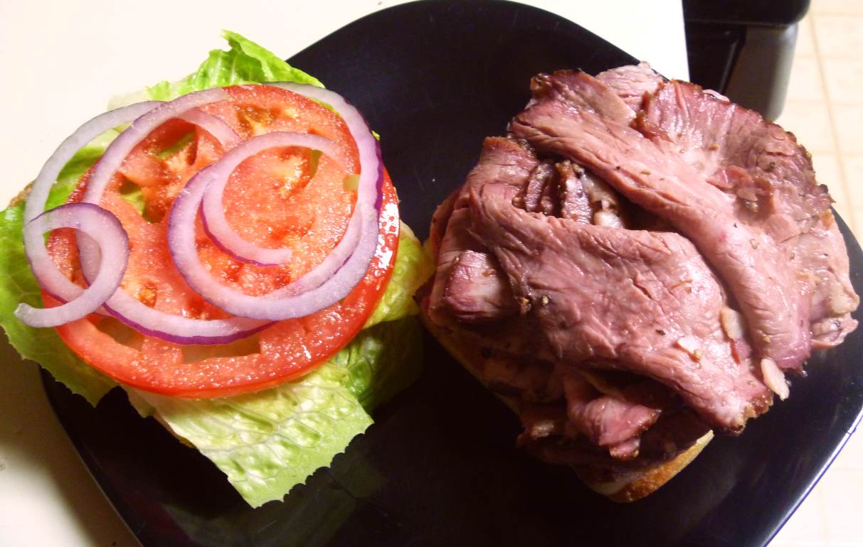 Sandwich - Home Smoked Roast Beef Tri-Tip