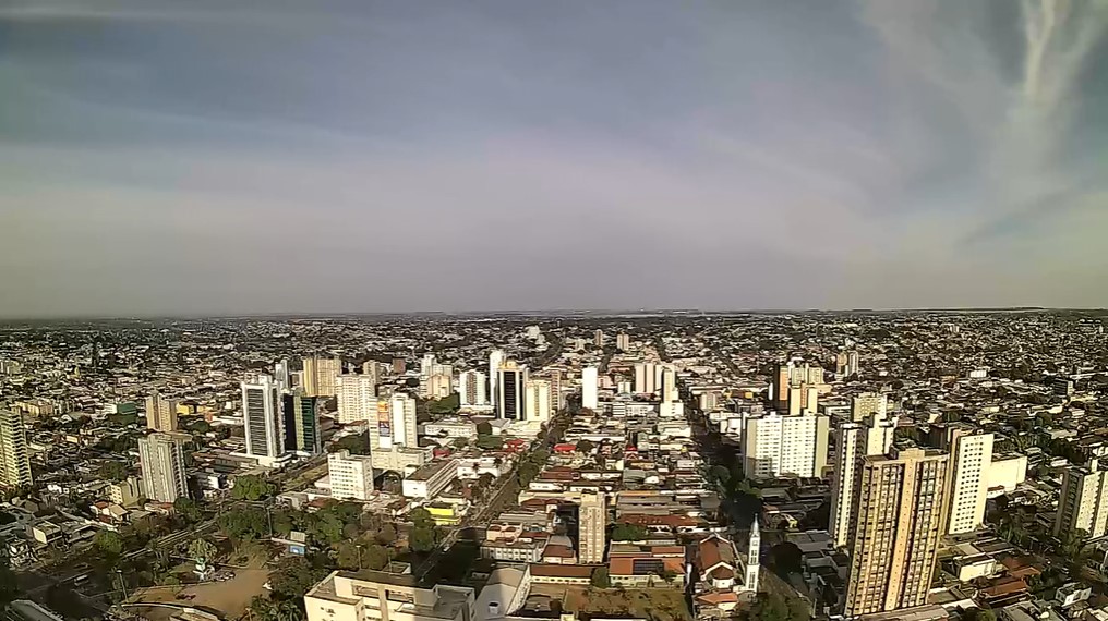 Campo Grande nesta manhã de sábado