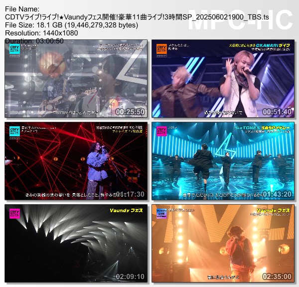 [TV-Variety] CDTVライブ！ライブ！ – 2025.06.02