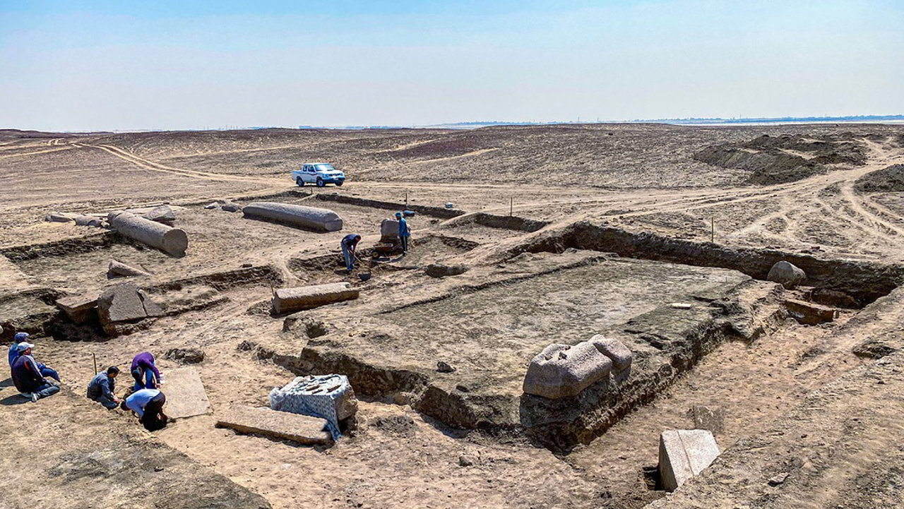 Egitto: nel Sinai un Antico Tempio dedicato al Dio greco Zeus