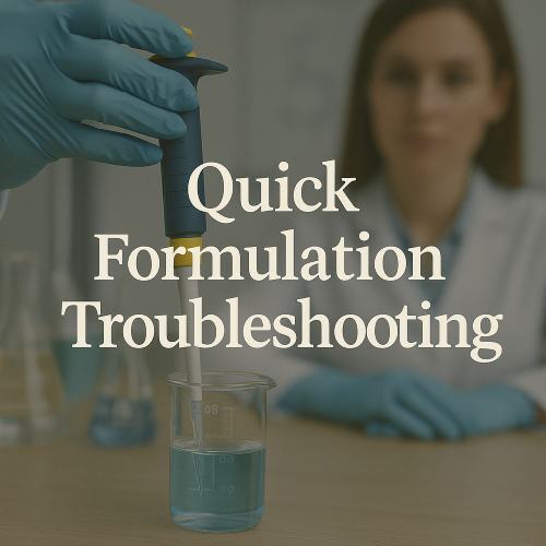 Formulation Troubleshooting