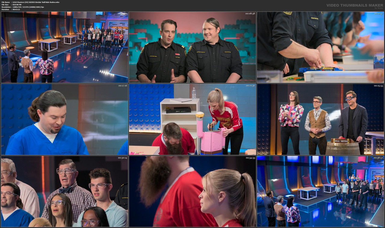 LEGO Masters (US) S03E03 Brickin' Bull Ride Rodeo.mkv