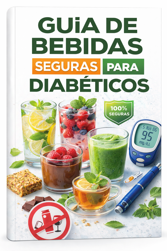 Guía de bebidas seguras para diabéticos