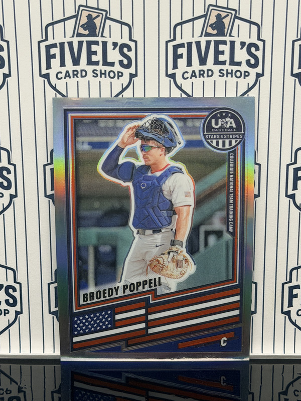 2026 USA Baseball Panini Stars and Stripes Prizm Silver – You Pick Singles