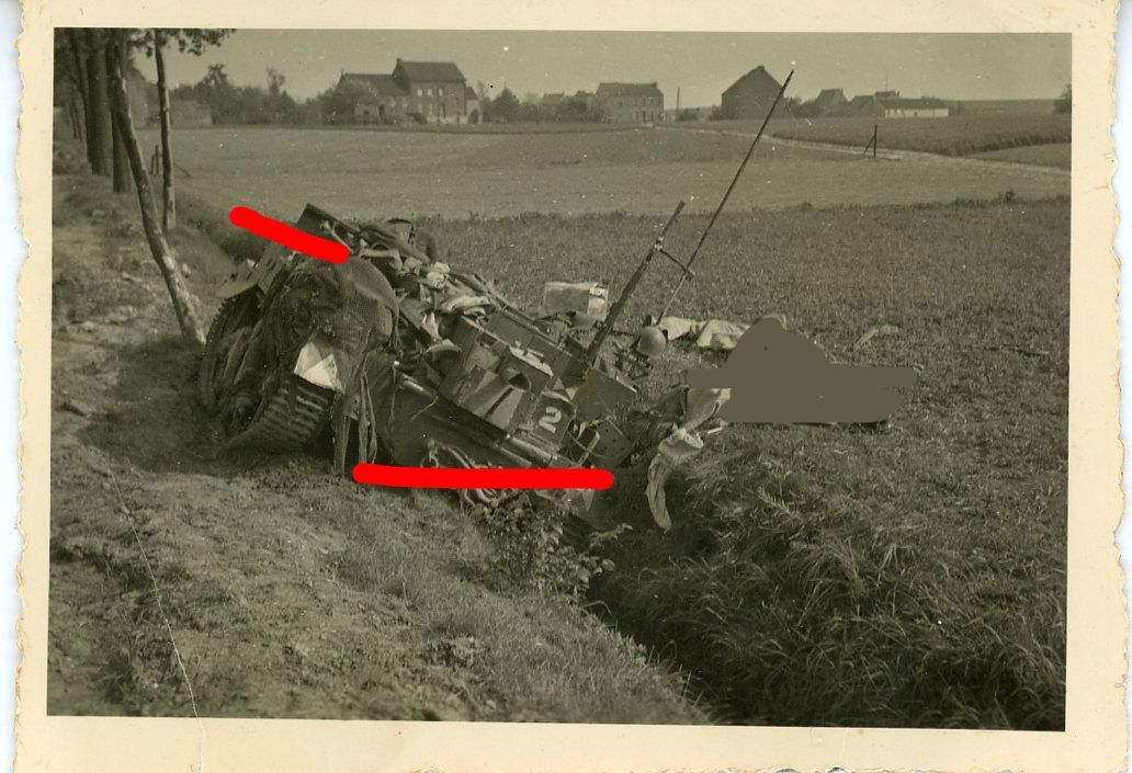 Belgien Tirlemont dyle Panzerspähwagen Panzer Ta