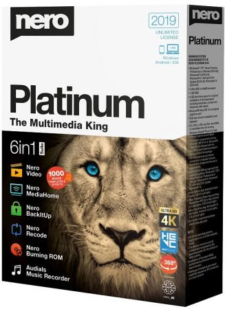 Nero Platinum 2019 Suite v.20.0.05000 Multilanguage Nero Platinum 2019 Suite v.20.0.05000 Multilanguage