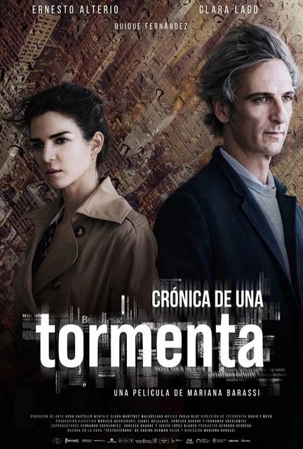 VÍDEO EN EXCLUSIVA DE LA PELÍCULA “CRÓNICA DE UNA TORMENTA”, CON CLARA LAGO Y ERNESTO ALTERIO, ESTRENO EN CINES EL 30 DE ABRIL