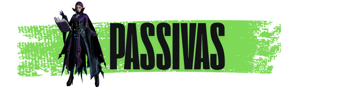 Habilidades Passivas Feiticeiro