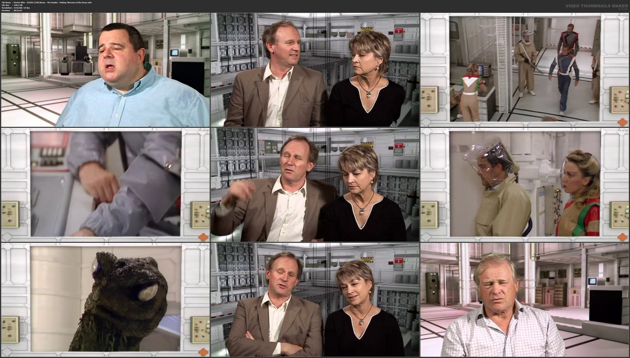 Doctor Who - S21E01 (130) Bonus - The Depths - Making 'Warriors of the Deep'.mkv